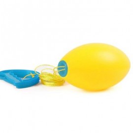 image of 1PC PLASTIC CHILDREN SHUTTLE PULL SPEED BALL GAME SPORT TOY (COLORMIX) SMALL SIZE