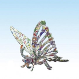 image of 3D COLORING PUZZLES EDUCATIONAL TOYS CREATIVE TOYS ANIMALS BUTTERFLY ELEPHANT HORSE (COLORMIX) ELEPHANT