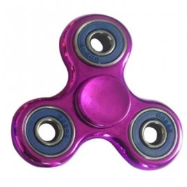 image of PLASTIC FINGER GYRO STRESS RELIEF TOY EDC FIDGET SPINNER (PURPLE) -
