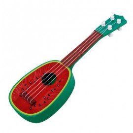 image of ESPECIALLY IN THE KERRY MINI FRUIT GUITAR BEGINNERS GUITAR SOUND INSTRUMENT TOYS (RED) 0