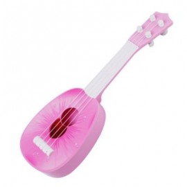 image of ESPECIALLY IN THE KERRY MINI FRUIT GUITAR BEGINNERS GUITAR SOUND INSTRUMENT TOYS (PINK) 0