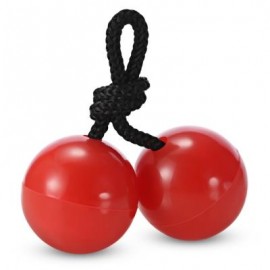image of KNUCKLES FINGER YO-YO CHUCKS LUMINOUS STRESS RELIEVER TOY (RED) -