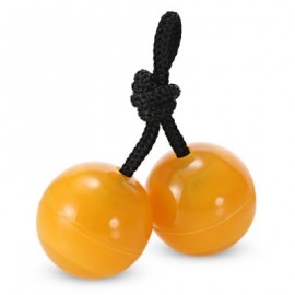 image of KNUCKLES FINGER YO-YO CHUCKS LUMINOUS STRESS RELIEVER TOY (ORANGE) -