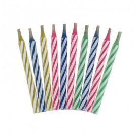 image of MAGIC RELIGHTING CANDLE PRANK TOY TRICK PROP PARTY ORNAMENTS 10PCS / SET (COLORMIX) -