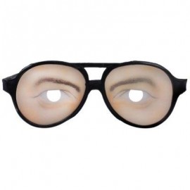 image of STYLISH EYES EYEBROW PATTERN GLASSES EYEGLASSES MISCHIEVOUS TOY (COLORMIX) MEN