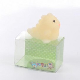 image of MINI CARTOON DINOSAUR TPR ANIMAL SQUISHY TOY STRESS RELIEF PRODUCT DECOR GIFT (YELLOW) -