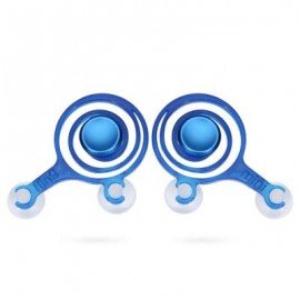 image of 2PCS SUCKER GAME METAL JOYSTICK ROCKER JOYPAD CONTROLLER (BLUE) -