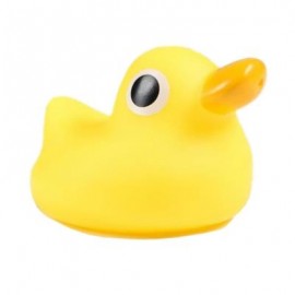image of CUTE ANIMALS FLOATING SQUEEZE SOUNDING BABY BATH TOYS SOFT RUBBER KIDS CHILDREN SWIMMING POOL TOY FROG BABY SHOWER (YELLOW) 0