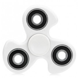image of 608 ABS FIDGET SPINNER STRESS RELIEF PRODUCT ADULT FIDGETING TOY (WHITE) -