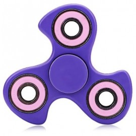 image of 608 ABS FIDGET SPINNER STRESS RELIEF PRODUCT ADULT FIDGETING TOY (PURPLE) -