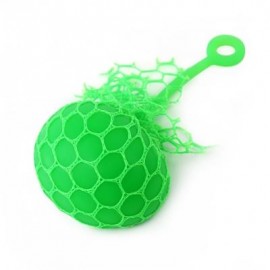 image of PECULIAR STRESS RELIEF GRAPE VENT BALL SQUEEZING TOY (GREEN) -