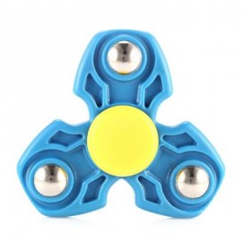 image of ABS DURABLE GYRO STRESS RELIEVER PRESSURE REDUCING TOY FOR OFFICE WORKER (BLUE) -