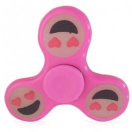 image of PATRIOTIC HEART STRESS RELIEVER FOCUS TOY FIDGET SPINNER (LIGHT PINK) -