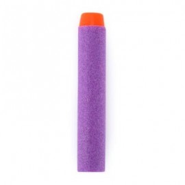 image of 10PCS SAFETY SHOOTING EVA BULLETS SOFT DARTS TOYS FOR BLASTER NERF GUN N - STRIKE (PURPLE) -