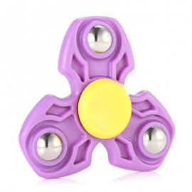 image of ABS DURABLE GYRO STRESS RELIEVER PRESSURE REDUCING TOY (PURPLE) -
