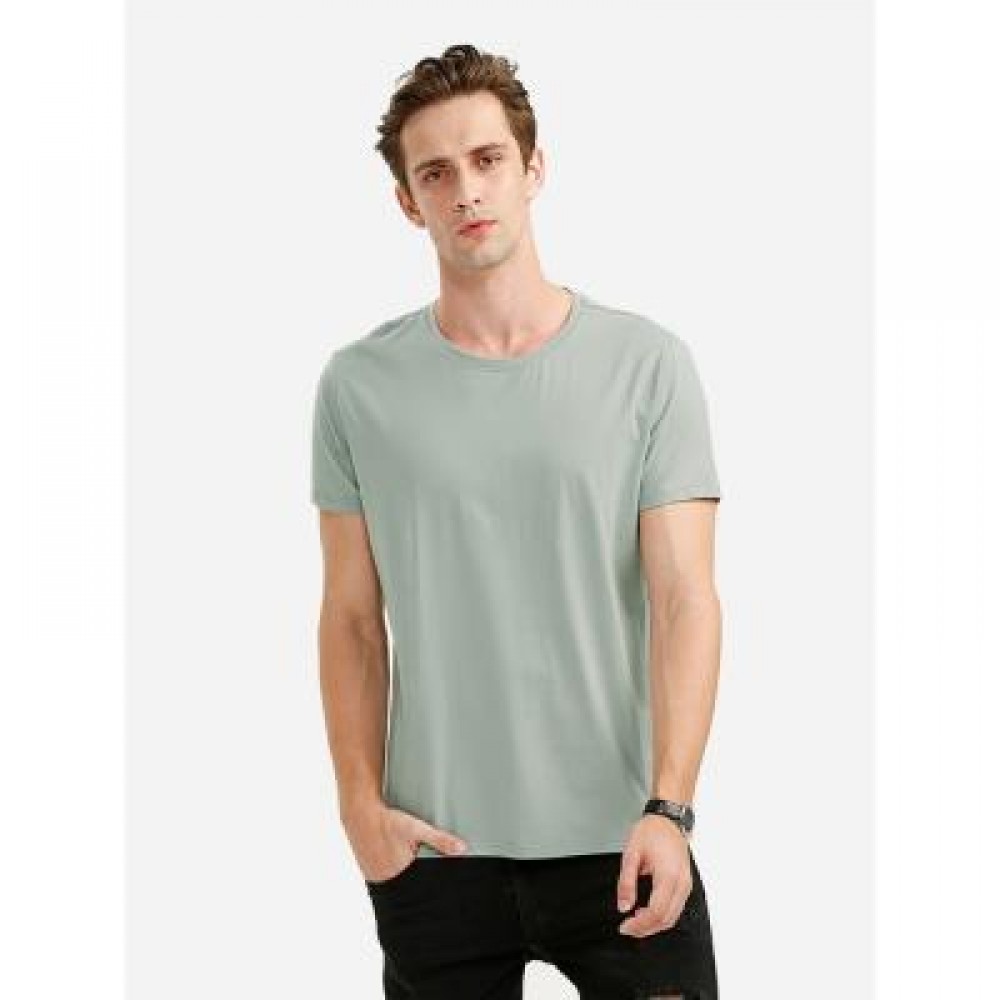 ROUND NECK TEE (GREEN) M ROUND NECK TEE (GREEN) M