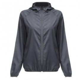 image of OUTDOOR SPORT HIKING CAMPING QUICK DRY WATERPROOF BREATHABLE JACKET LIGHTWEIGHT COAT (GRAY, SIZE M/L/XL/XXL) M