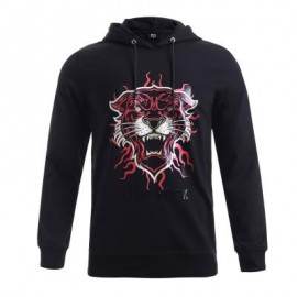 image of BOYNEWYORK 3D TIGER PRINTED LONG SLEEVE HOODIE (BLACK S/M/L/XL) M