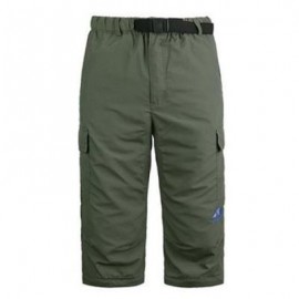 image of ULTRALIGHT MALE CASUAL PANTS REMOVABLE TROUSER CAMPING KIT (ARMY GREEN) 2XL