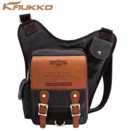 image of SG255 4L MEN SLING BAG WITH BUSINESS STYLE MICROFIBER (BLACK) 34.00 x 9.00 x 36.00 cm