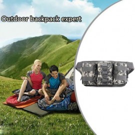 image of CASUAL WAIST BAG WITH FOR OUTDOOR ACTIVITIES TRAVEL (ACU CAMOUFLAGE)