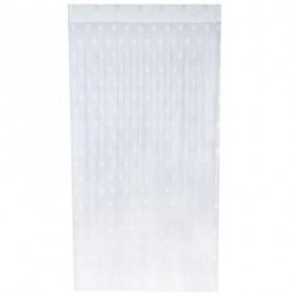image of 2 X 1M ROMANTIC HEART SHAPE LINE TASSEL STRING DOOR CURTAIN ROOM WINDOW DIVIDER (WHITE)