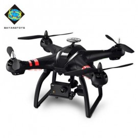 image of BAYANGTOYS X21 BRUSHLESS RC QUADCOPTER RTF WIFI FPV 8MP CAMERA 1080P FULL HD / GEOMAGNETIC HEADLESS MODE / AUTO HOVER (BLACK) DOUBLE GPS
