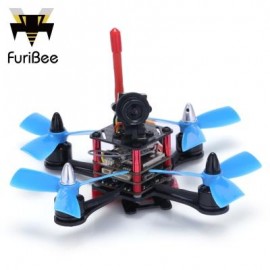 image of FX120 120MM MINI FPV RACING DRONE RTF 5.8G 700TVL 2.4GHZ 6CH WITH F3 FC 4-IN-1 BLHELI 20A ESC (BLACK) RTF