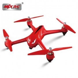 image of MJX BUGS 2 B2W BRUSHLESS RC DRONE RTF 5GHZ WIFI FPV 1080P FULL HD / GPS POSITIONING / 2.4GHZ 4CH DUAL-WAY TRANSMITTER (RED)