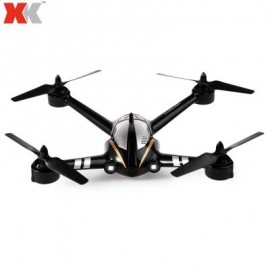 image of XK X252 2.4G 7CH 5.8G FPV 3D 6G RC QUADCOPTER RTF WITH 720P 140 DEGREE WIDE-ANGLE HD CAMERA BRUSHLESS MOTOR (BLACK)