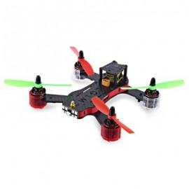 image of REDCON PHOENIX 210 DIY QUADCOPTER WITH 976 X 582 CAM 5.8G FPV ALMOST-READY-TO-FLY VERSION (RED)