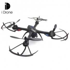 image of I DRONE I8H 2.4GHZ 4CH 6 AXIS GYRO RC QUADCOPTER WITH HD CAMERA AIR PRESS ALTITUDE HOLD WIFI REAL TIME TRANSMISSION (BLACK)
