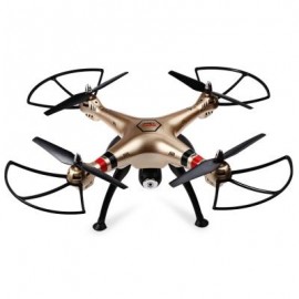 image of SYMA X8HC 2.0MP HD CAMERA 2.4GHZ 4CH 6 AXIS GYRO RC QUADCOPTER BAROMETER SET HEIGHT (GINGER)