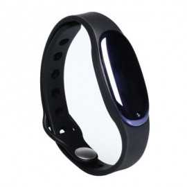 image of BLUETOOTH 4.0 SMART WRISTBAND SLEEP MONITOR NOTIFICATIONS REMINDER ANTI-LOST BRACELET (BLACK) 26.30 x 1.80 x 1.00 cm