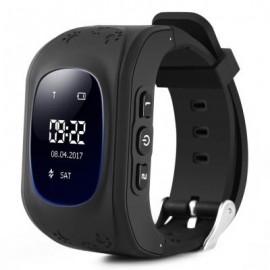 image of Q50 CHILDREN OLED DISPLAY GPS INTELLIGENT WATCH TELEPHONE (BLACK) ENGLISH VERSION
