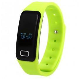image of X6 HEART RATE MONITOR BLUETOOTH 4.0 SMART WRISTBAND (GREEN) 25.00 x 2.00 x 1.00 cm