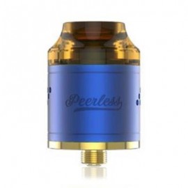 image of ORIGINAL GEEKVAPE PEERLESS RDA WITH SIDE AIRFLOW / DUAL POSTS FOR E CIGARETTE (BLUE)
