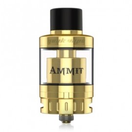 image of GEEKVAPE AMMIT 25 ATOMIZER WITH BOTTOM AIRFLOW / 2ML / 5ML FOR E CIGARETTE (GOLDEN)