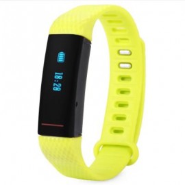 image of BLUETOOTH 4.0 SMART WRISTBAND HEART RATE TRACKER PUSH NOTIFICATIONS BRACELET (GREEN) 25.00 x 1.60 x 1.00 cm