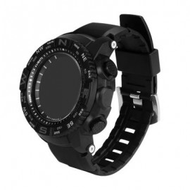 image of ORDRO 1600 SPORTS SMART WATCH WITH EL BACKLIGHT LOW BATTERY REMINDER (BLACK) One Size