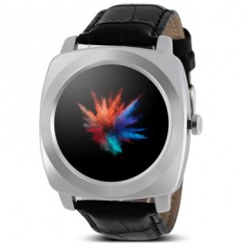 image of Y6 1.33 INCH SMARTWATCH PHONE MTK6261 MASSAGE PEDOMETER SEDENTARY REMINDER (SILVER) 4.60 x 4.50 x 1.30 cm