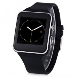 image of X6S 1.54 INCH SMARTWATCH PHONE MTK6260 PEDOMETER SLEEP MONITORING SEDENTARY REMINDER REMOTE CAMERA (BLACK) 4.56 x 4.13 x 1.25 cm