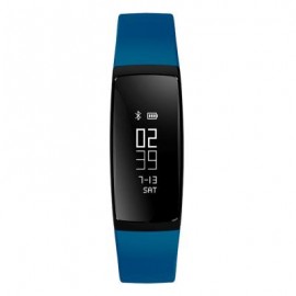 image of V07 HEART RATE BLOOD PRESSURE SMART WRISTBAND USB CHARGING PLUG SLEEP MONITOR BRACELET (NAVY BLUE) 23.00 x 1.88 x 1.08 cm