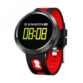 image of X9 - VO HEART RATE SMARTWATCH BLUETOOTH 4.0 IP68 WATERPROOF SEDENTARY REMINDER CALORIES CONSUMPTION SLEEP MONITOR (BLACK&RED) 0