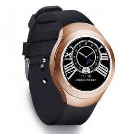 image of L6 1.22 INCH ROUND DIAL SMARTWATCH PHONE MTK2502 IPS SCREEN PEDOMETER SEDENTARY REMINDER BLUETOOTH 4.40 x 2.40 x 1.30 cm