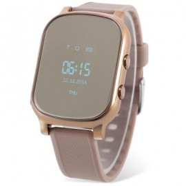 image of T58 CHILDREN SMARTWATCH PHONE 0.96 INCH MTK6261 SOS CALL GPS BLUETOOTH (GOLDEN) 4.50 x 3.50 x 1.30 cm