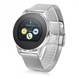 image of K88H BLUETOOTH 4.0 SMART WATCH HEART RATE MONITOR (SILVER) 24.50 x 4.50 x 1.20 cm