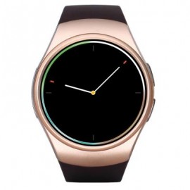 image of KINGWEAR KW18 1.3 INCH ROUND DIAL SMARTWATCH (CHAMPAGNE GOLD) 5.50 x 4.50 x 1.39 cm