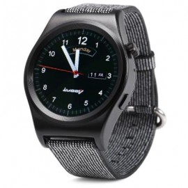 image of LUOOV LV01 SMART WATCH HEART RATE MONITOR SEDENTARY CALORIE PEDOMETER SPORT WRISTWATCH (BLACK) One Size