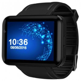 image of DM98 2.2 INCH ANDROID 4.4 3G SMARTWATCH PHONE MTK6572 DUAL CORE 1.2GHZ 4GB ROM CAMERA BLUETOOTH (BLACK AND BLACK) 5.90 x 2.60 x 1.20 cm
